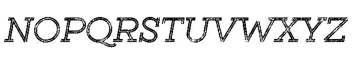 Gist Rough Regular Two Font UPPERCASE