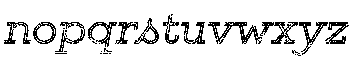 Gist Rough Regular Two Font LOWERCASE