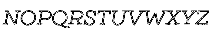 Gist Rough Regular Font UPPERCASE