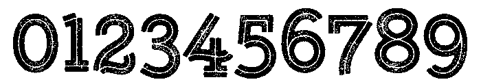Gist Rough Upright Black Font OTHER CHARS