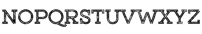 Gist Rough Upright Bold Two Font UPPERCASE
