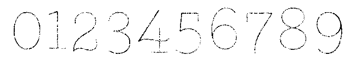 Gist Rough Upright Extra Bold Line Font OTHER CHARS