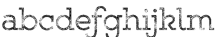 Gist Rough Upright Light Three FONT