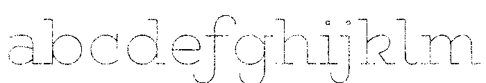 Gist Rough Upright Regular Line FONT