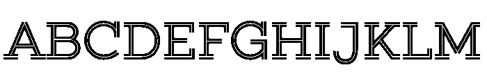 Gist Upright Bold Font UPPERCASE