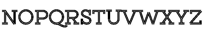 Gist Upright Bold Font UPPERCASE
