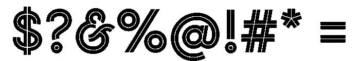 Gist Upright Extra Bold Font OTHER CHARS