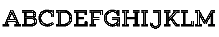 Gist Upright Extra Bold Font UPPERCASE