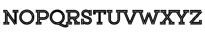 Gist Upright Extra Bold Font UPPERCASE