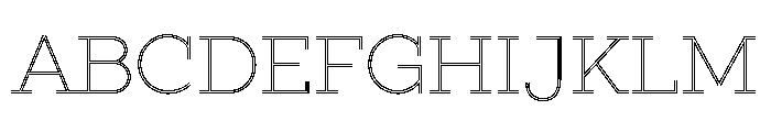 Gist Upright Extra Light Font UPPERCASE