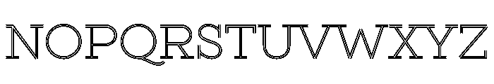 Gist Upright Light Font UPPERCASE
