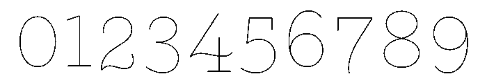 Gist Upright Line Extra Bold Font OTHER CHARS