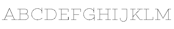 Gist Upright Line Extra Bold Font UPPERCASE