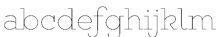 Gist Upright Line Extra Light FONT