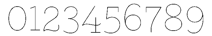 Gist Upright Line Light Font OTHER CHARS