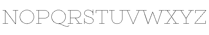 Gist Upright Line Light Font UPPERCASE