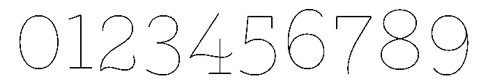 Gist Upright Line Regular Font OTHER CHARS