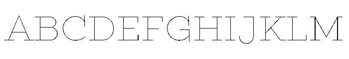 Gist Upright Line Regular Font UPPERCASE