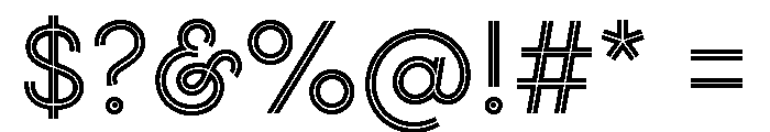 Gist Upright Regular Font OTHER CHARS