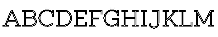 Gist Upright Regular Font UPPERCASE