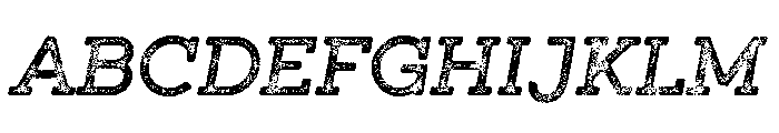 GistX Bold Two Font UPPERCASE