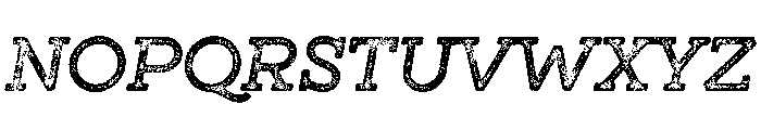 GistX Bold Two Font UPPERCASE