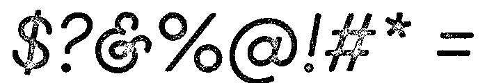 GistX Light Font OTHER CHARS
