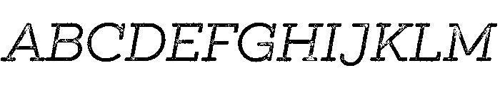 GistX Light Font UPPERCASE