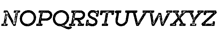 GistX Lo Res Bold Font UPPERCASE
