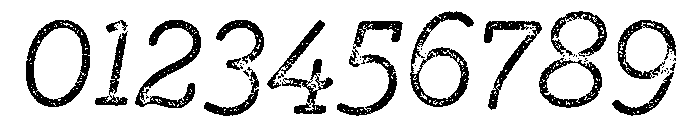 GistX Lo Res Light Two Font OTHER CHARS