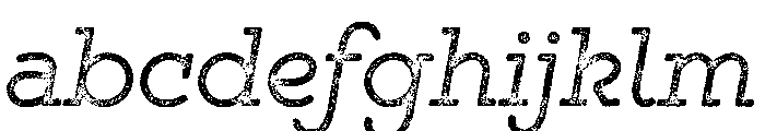 GistX Lo Res Light Two FONT