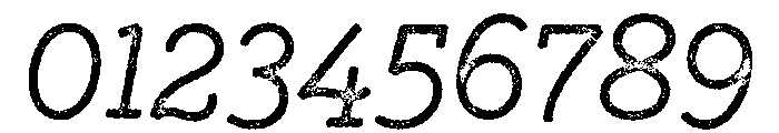GistX Lo Res Light Font OTHER CHARS