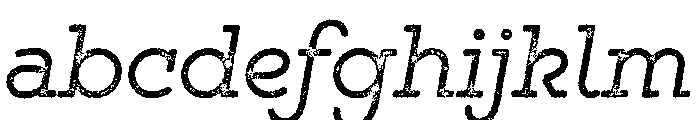 GistX Lo Res Light FONT