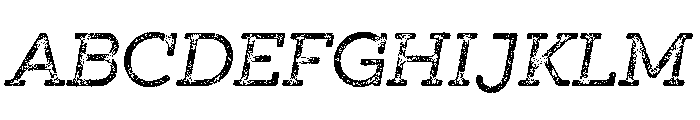 GistX Lo Res Regular Two Font UPPERCASE