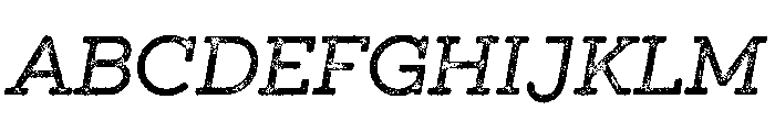 GistX Lo Res Regular Font UPPERCASE