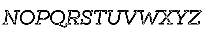 GistX Lo Res Regular Font UPPERCASE