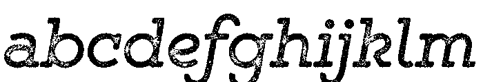 GistX Lo Res Regular FONT