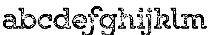 GistX Lo Res Upright Bold Two FONT