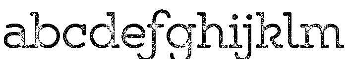 GistX Lo Res Upright Light Two FONT