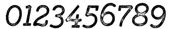 GistX Regular Font OTHER CHARS