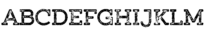 GistX Upright Bold Two Font UPPERCASE