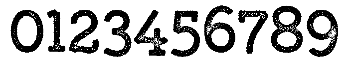 GistX Upright Bold Font OTHER CHARS