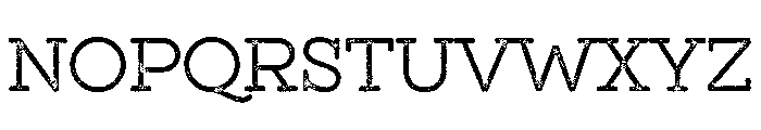 GistX Upright Light Font UPPERCASE