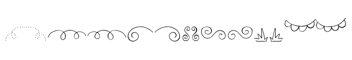 GJ-Garden Gnome Doodles Regular Font UPPERCASE