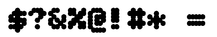 Glammo Bold Font OTHER CHARS