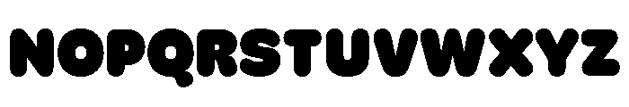 Glammo Heavy Font UPPERCASE