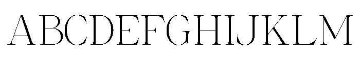 GLAMORIEL-Regular Font UPPERCASE