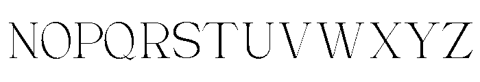 GLAMORIEL-Regular Font UPPERCASE