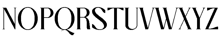 GLAMOR Font LOWERCASE