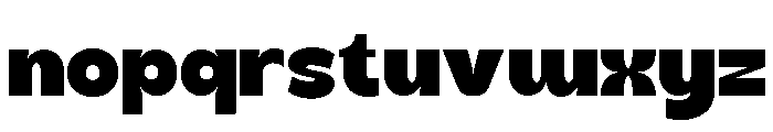 GLAVOS-Regular Font LOWERCASE